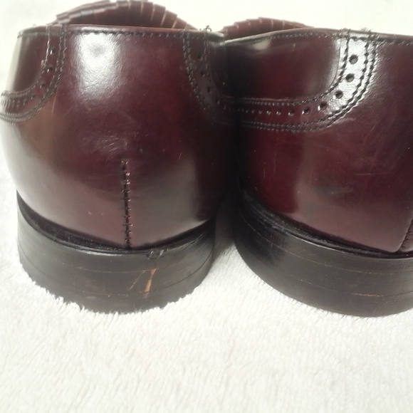 Bostonian Classic Cordova Wing Tip Old Skool Style  Loafers Men's Dress … - Picture 5 of 7